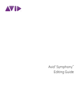 Avid Symphony Symphony 5.0 User guide