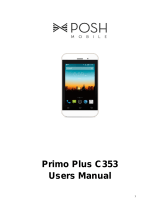 Posh Primo C353 User manual