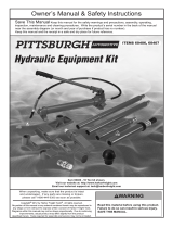 Pittsburgh Automotive 60407 Owner's manual