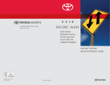 Toyota Highlander Reference guide