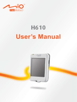 Mio H610 User manual