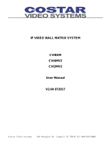 Costar CVI8XM User manual