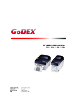 Godex DT4 User manual
