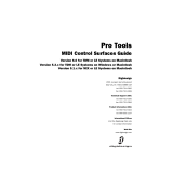 Avid Pro Tools TDM 5.3 User guide