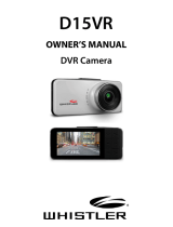 Whistler D15VR User manual