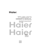 Haier LE24B13800 Owner's manual