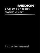 Medion LifeTab E7316 MD98282 Owner's manual