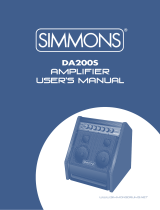 Simmons DA200S User manual
