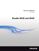 Christie Roadie 4K35 User manual