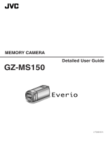 JVC GZ-MS150 User guide
