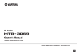 Yamaha HTR-3069 Owner's manual