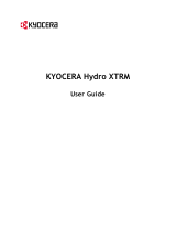 KYOCERA Hydro XTRM T-Mobile User manual