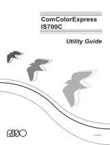 Riso HC5500 ComColor Express IS700C Utility Guide