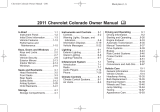 Chevrolet 2011 Colorado Owner's manual