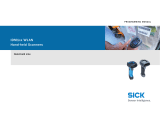 SICK IDM1xx WLAN Hand-held Scanners Operating instructions