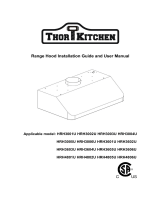 Thor Kitchen HRH3606U User manual