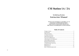 CSI 1A User manual