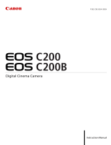 Canon EOS C200 User manual