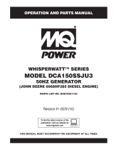 MQ Power DCA150SSJU3 Operating instructions