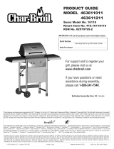 Charbroil 415.16118110 Owner's manual