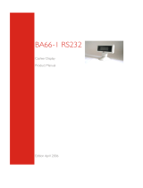 Wincor Nixdorf BA66-1 RS232 User manual