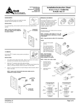 Legrand Hide-A-Port Dual Telecom/Video/Data Outlet Kit, IS-0126 Installation guide