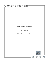 moon 400M User manual