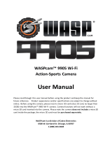 Cobra WASPcam 9905 Wi-Fi User manual