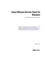 VMware Horizon Client 4.5 for Windows User guide