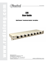 Radial Engineering LX8 User manual