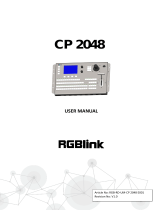 RGBlink CP2048 User manual