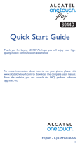 Alcatel OneTouch 6044D Owner's manual