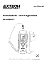Extech Instruments FM200 User manual