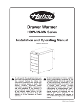 Hatco HDW-3N-MN Installation guide