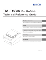 Epson TM-T88IV Restick Liner-free Compatible Technical Reference