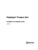 Novell PlateSpin Protect 10.2 Installation guide
