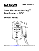 Extech Instruments MN30 User manual