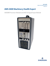 AMS 2600 Machinery Health Expert User guide