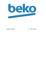 Beko FSP1651W Owner's manual