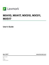 Lexmark MX511dte User guide