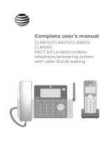 AT&T CL84215 User manual