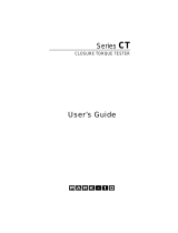 MARK-10 Series CT Cap Torque Tester User guide