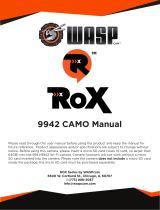 Cobra WASPcam Rox 9940 Owner's manual