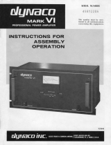 DYNACO Mark VI User manual