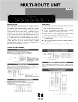 Optimus M-66 User manual