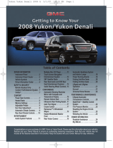 GMC 2008 Yukon User guide