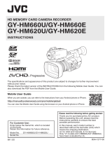JVC GY HM620E, HM620U Operating instructions