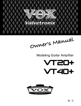 Vox VT20PLUS, VT40PLUS Owner's manual