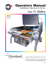 Cleveland Range SGL-30-T1 User manual