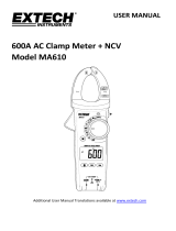 Extech Instruments MA610 User manual